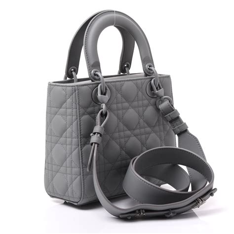 small lady dior grey